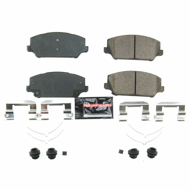 Power Stop 17-18 Kia Cadenza Front Z23 Evolution Sport Brake Pads w/Hardware PowerStop