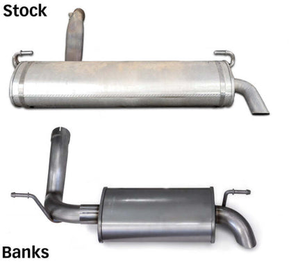 Banks Power 18-23 Jeep Wrangler 3.6L Monster Exhaust System - SS Single Exhaust Banks Power