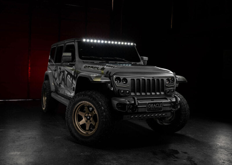 Oracle Jeep Wrangler JL/Gladiator JT Integrated Windhsiled LED Light Bar System ORACLE Lighting