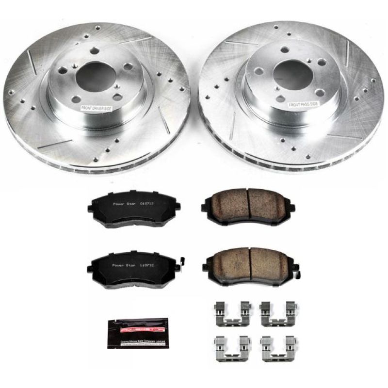 Power Stop 05-06 Saab 9-2X Front Z23 Evolution Sport Brake Kit PowerStop