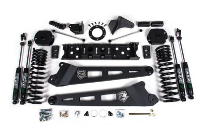 Zone Offroad 2019 Ram 2500 4.5in Radius Arm Diesel - 6-Bolt T-Case - Fox Shocks