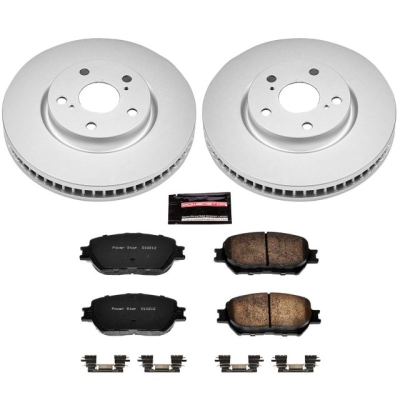 Power Stop 2006 Lexus GS300 Front Z17 Evolution Geomet Coated Brake Kit PowerStop