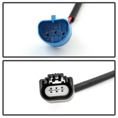 Xtune Ford F250 F350 F450 Superduty Excursion 99-04 Headlights Black Smoked HD-JH-FF25099-HA-BSM SPYDER