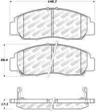 Load image into Gallery viewer, StopTech Street Disc Brake Pads - 305.09590