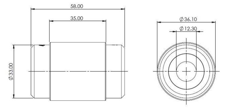 SuperPro 09-20 Nissan 370Z Rear Lower Control Arm Inner Bushing Kit