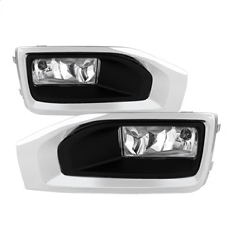 Spyder GMC Yukon/Yukon XL 2015-2017 OEM Fog Lights W/Cover and Switch Clear FL-GYD15-C SPYDER
