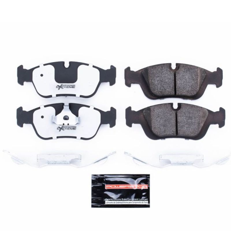 Power Stop 91-98 BMW 318i Front Z26 Extreme Street Brake Pads w/Hardware PowerStop