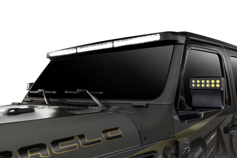 Oracle Jeep Wrangler JL/Gladiator JT Integrated Windhsiled LED Light Bar System ORACLE Lighting