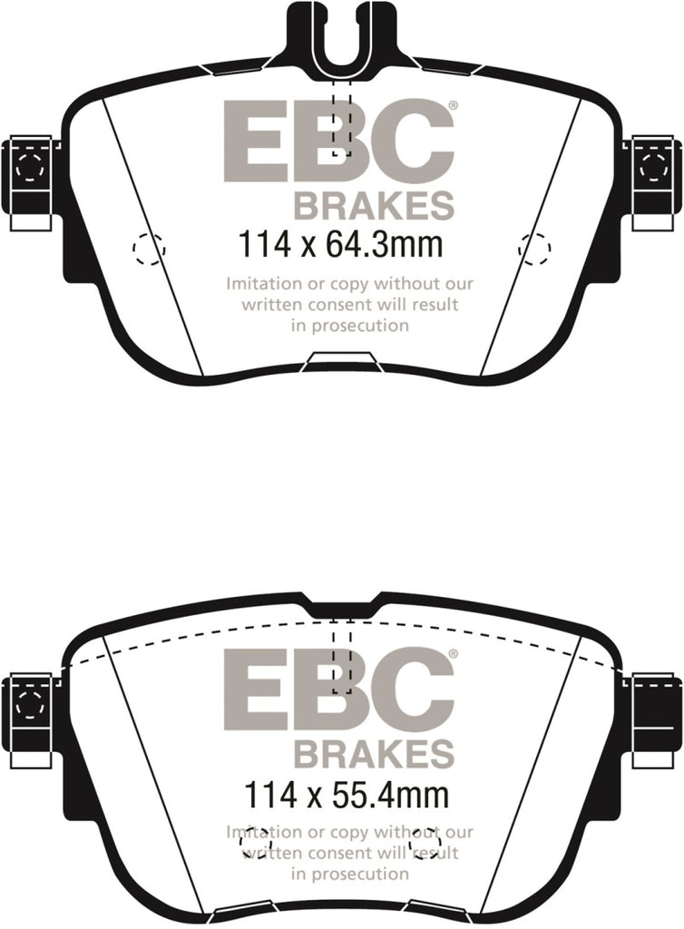 EBC GreenStuff Rear Brake Pads - DP22297