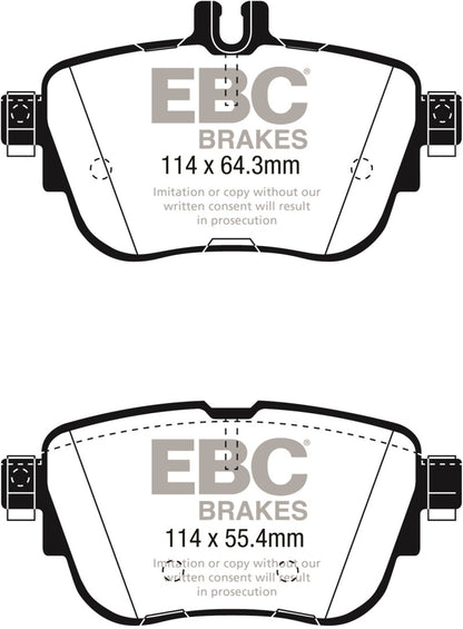 EBC RedStuff Rear Brake Pads - DP32297C EBC