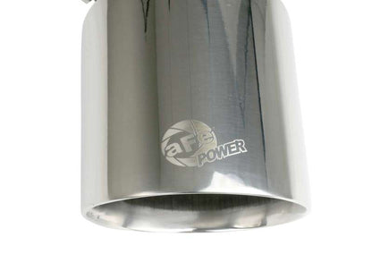 aFe MACH Force-Xp 2-1/2in 304 SS Clamp-On Exhaust Tip 2.5in In / 4.5in Out / 7in.L - Polished aFe