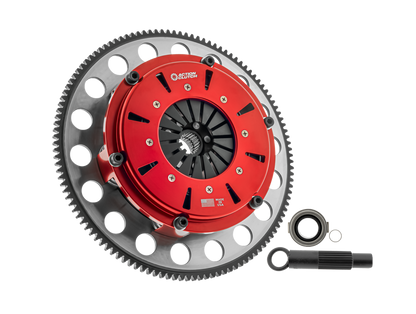 Action Clutch 03-06 Honda Accord 3.0L (J30A4) 7.25in Twin Disc Clutch Kit w/Aluminum Flywheel