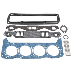 Edelbrock Engine Gasket Set (Head / Intake / Exhaust / Valve Cover) for 1958-1986 302-350 Small Block Chevy - 7361