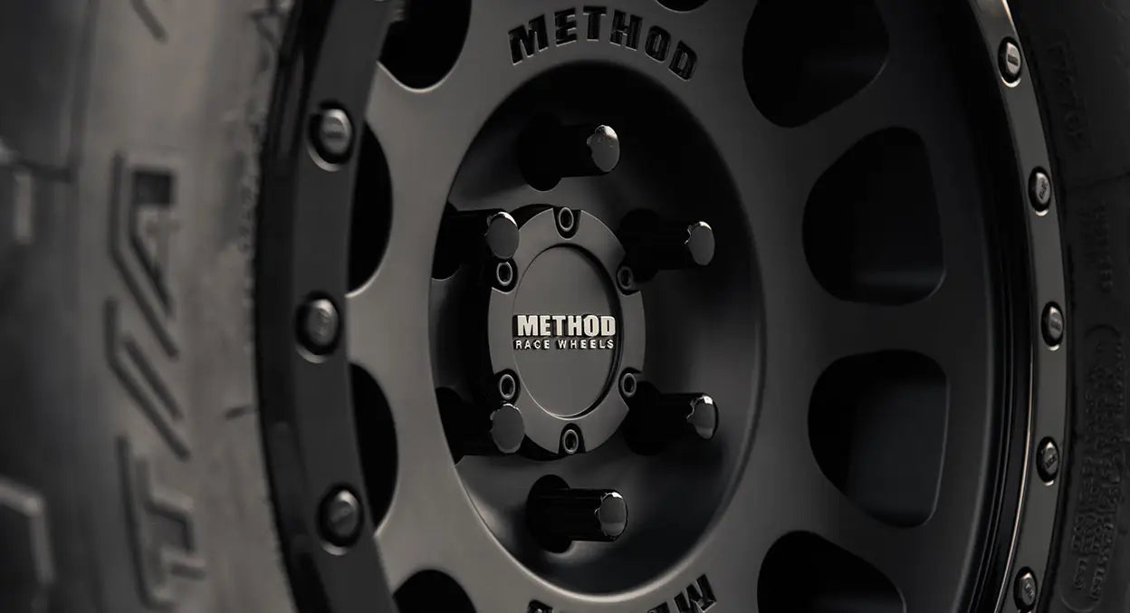 Method 305 NV DOUBLE BLACK 18x9 / 8x6.5 / 18/5.75, 130.81 Hub Bore - MR305890801018 Method Wheels