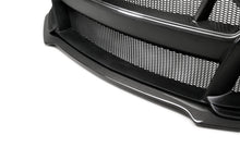 Load image into Gallery viewer, 18-23 Ford Mustang GT500 Style Fiberglass Front Bumper W/Carbon Fiber Grille &amp; Lip - AC-FB18FDMU-ST-PC