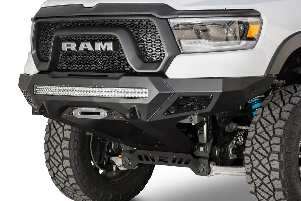 Addictive Desert Designs 2019-2023 Ram Rebel Stealth Fighter Winch Front Bumper - F611422770103