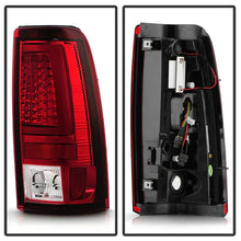 Load image into Gallery viewer, Spyder Chevy Silverado 1500/2500 03-06 Version 2 LED Tail Lights - Red Clear ALT-YD-CS03V2-LED-RC