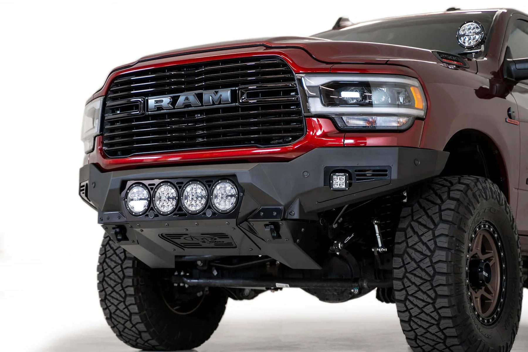 ADD 2019-2023 Ram 2500/3500 Bomber Front Bumper (Rigid) - F560014110103 Addictive Desert Designs