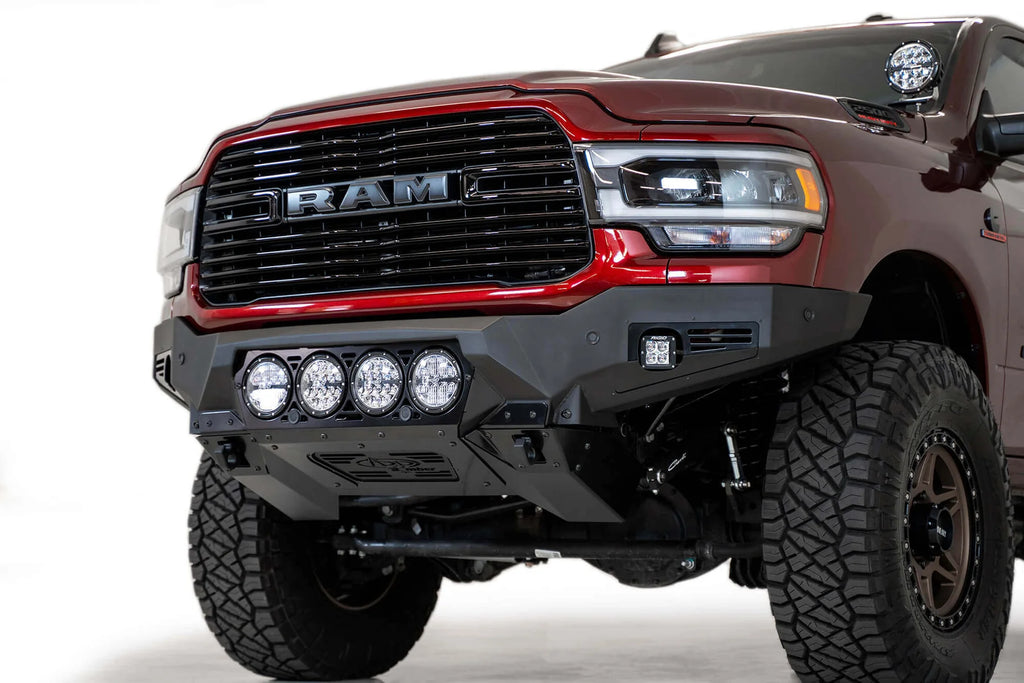 ADD 2019-2023 Ram 2500/3500 Bomber Front Bumper (Rigid) - F560014110103