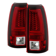 Load image into Gallery viewer, Spyder Chevy Silverado 1500/2500 99-02 Version 2 LED Tail Lights - Red Clear ALT-YD-CS99V2-LED-RC