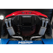 Load image into Gallery viewer, MBRP 2018-2023 Ford Mustang GT 5.0L 3in Cat-Back Exhaust Street Profile Quad Rear Exit - S7205AL MBRP