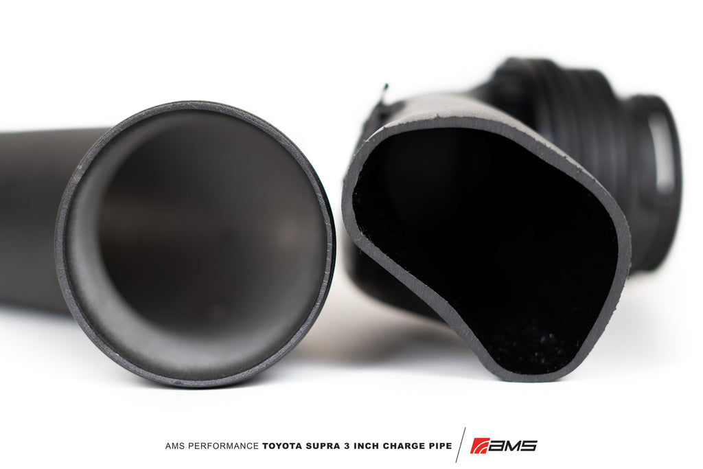 AMS PERFORMANCE  2020-2021 TOYOTA GR SUPRA 3″ CHARGE PIPE AMS.38.09.0001-1