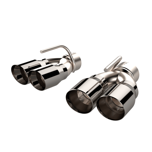 QTP 2015-2023 Dodge Challenger 6.2/6.4L Quad Tip Adapter - 430115T QTP