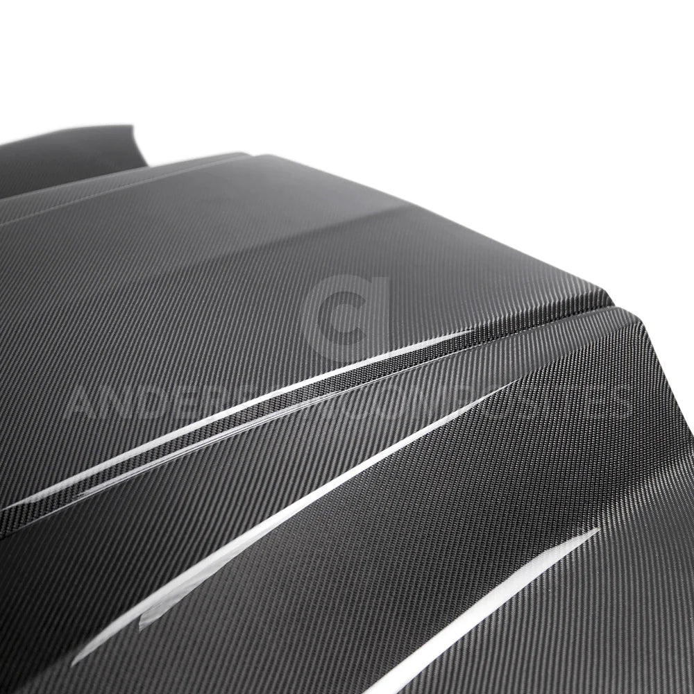 Anderson Composites 16-24 Camaro CP Double-sided Carbon Fiber Hood AC-HD16CHCAM-CP-DS