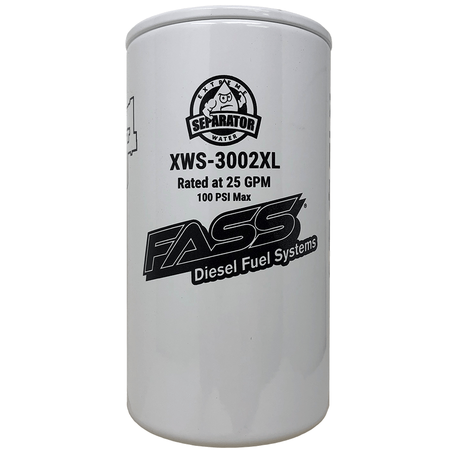 FASS Fuel Systems Extended Length Extreme Water Separator Filter (XWS3002XL)