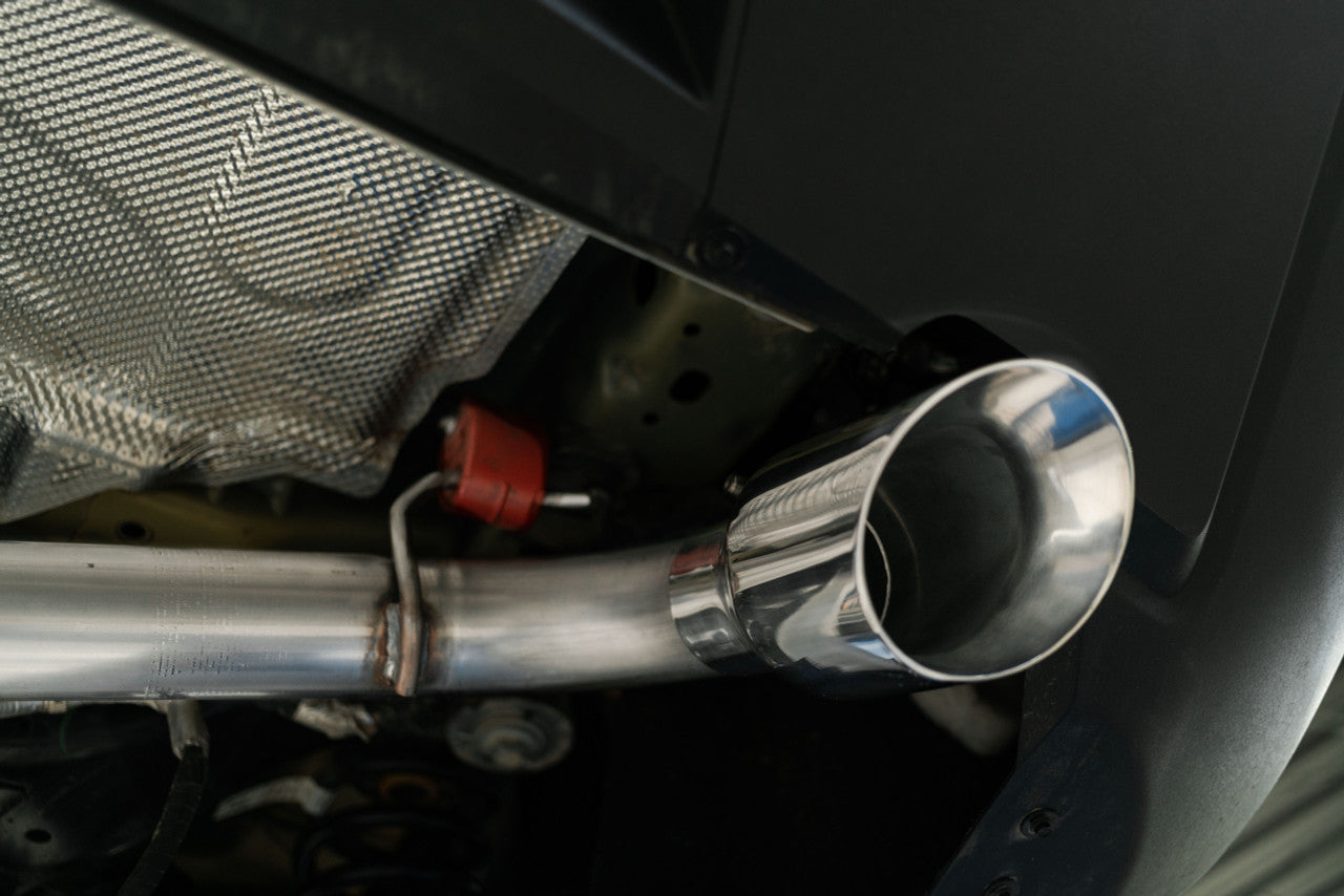 MBRP 2021+ Ford Bronco Sport (1.5L / 2.0L EcoBoost) 2.5in Res-Back Exhaust - Dual Rear - Black MBRP