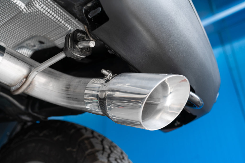 MBRP 2021-2024 Ford Bronco 2.3L/ 2.7L EcoBoost 3in Cat Back Single Rear Exit Exhaust (Street Profile) - S5235304