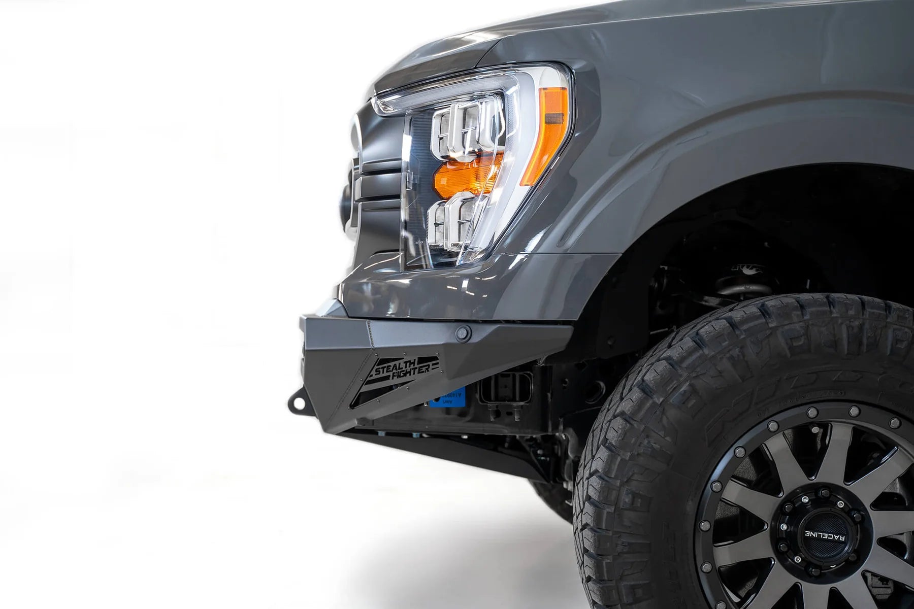 Addictive Desert Designs 2021-2023 Ford F-150 Stealth Fighter Winch Front Bumper - F191422860103 Addictive Desert Designs