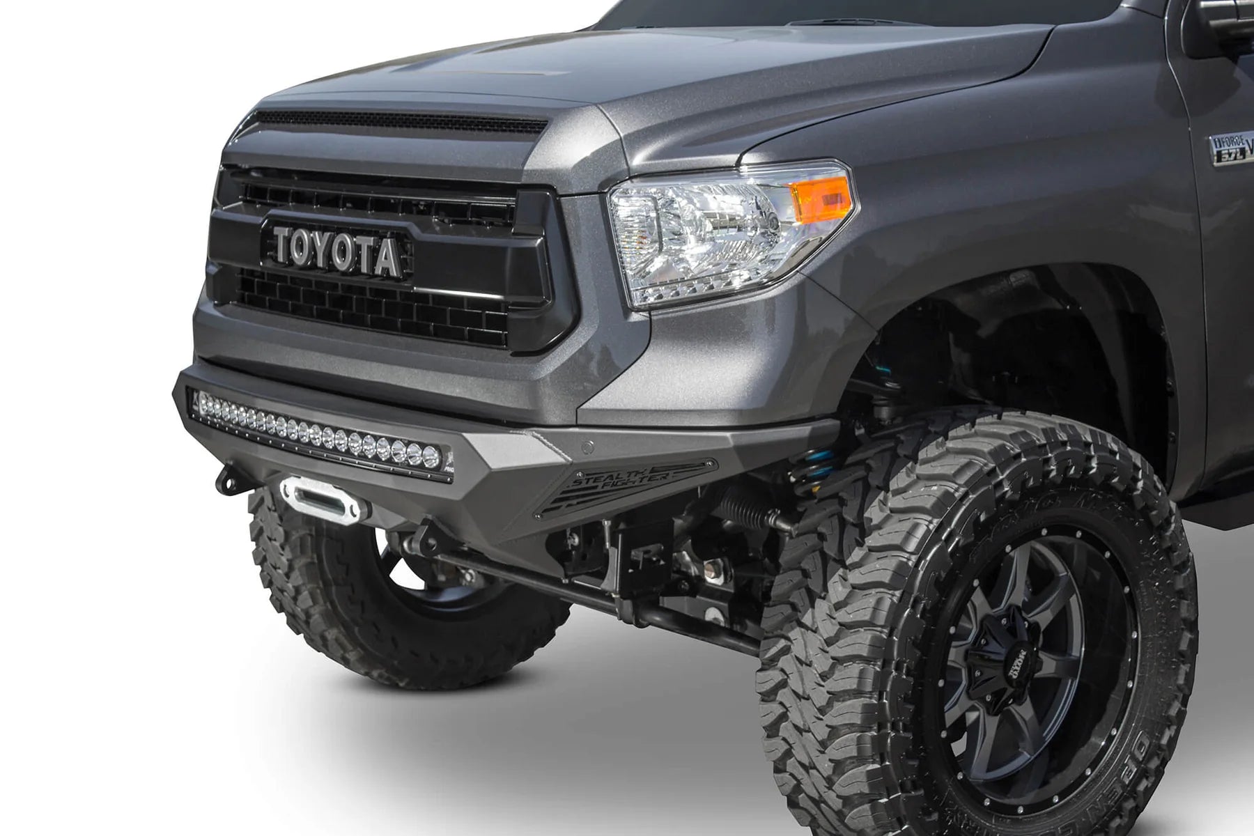 Addictive Desert Designs 2014-2021 Toyota Tundra Stealth Fighter Winch Front Bumper - F741422860103 Addictive Desert Designs