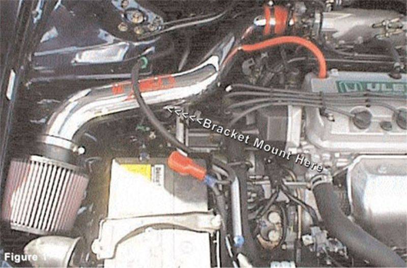 Injen 1998-2002 Honda Accord L4-2.3l LS Short Ram Cold Air Intake System (Polished) - IS1670P Injen