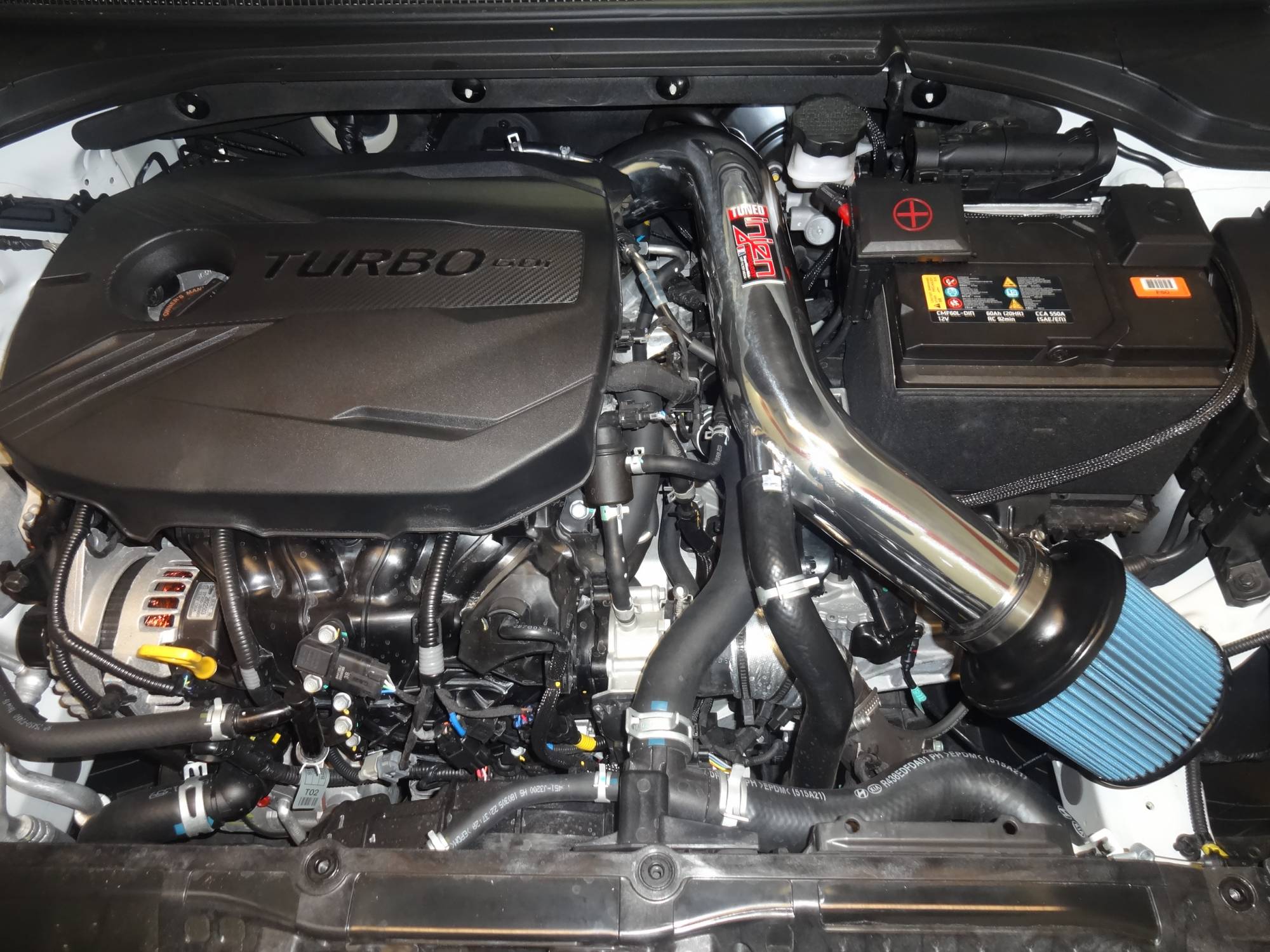 Injen 2018-2019 Hyundai Veloster L4-1.6L Turbo IS Short Ram Cold Air Intake System (Polished) - IS1342P