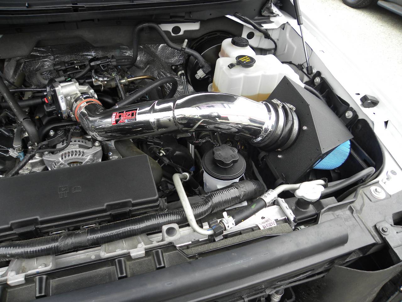 Injen 2009-2010 Ford F-150 V8-4.6L 2 Valve PF Cold Air Intake System (Polished) - PF9027P Injen