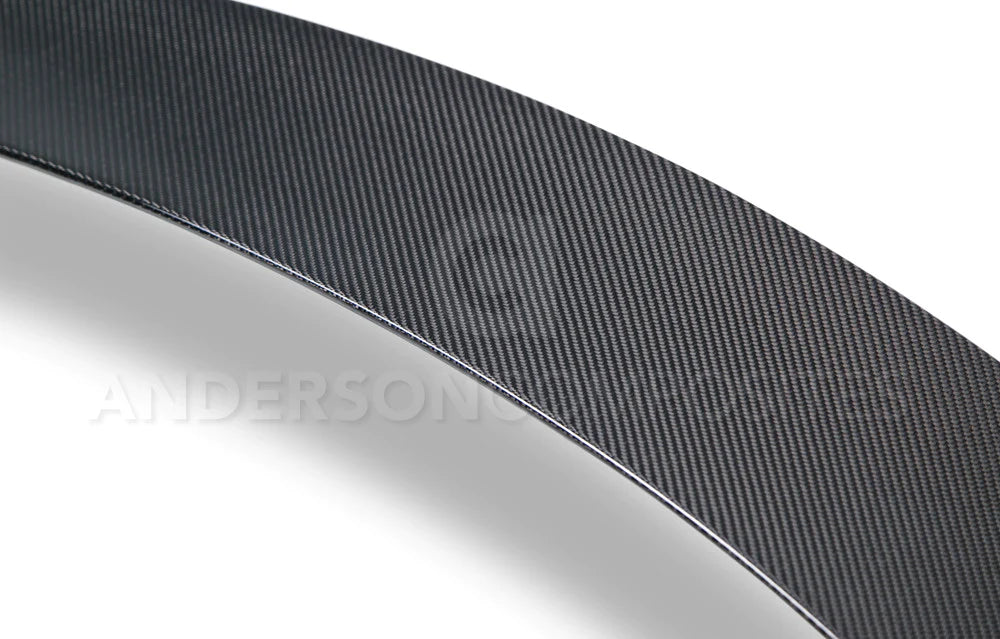 Anderson Composites 15-23 Mustang Carbon Fiber GT350R Style Rear Spoiler AC-RS15FDMU-GR