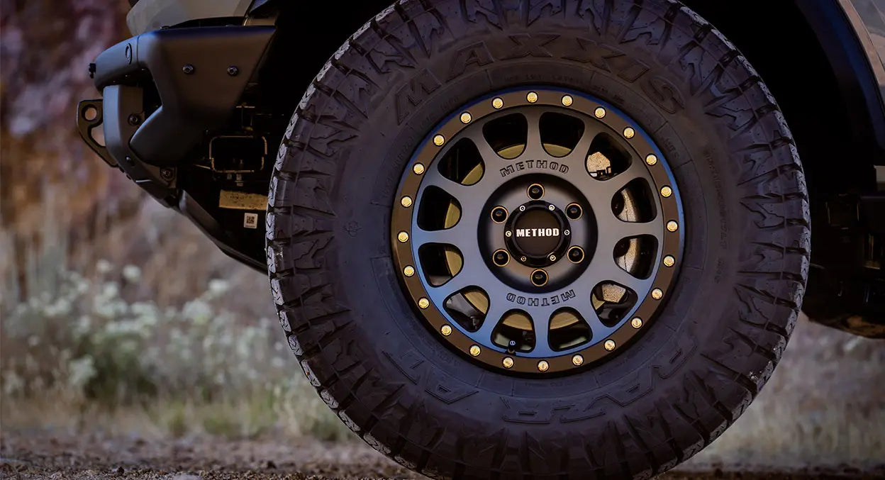 Method 305 NV TITANIUM - MATTE BLACK LIP 18x9 / 6x5.5 / -12/4.5, 108 Hub Bore - MR30589060812N Method Wheels