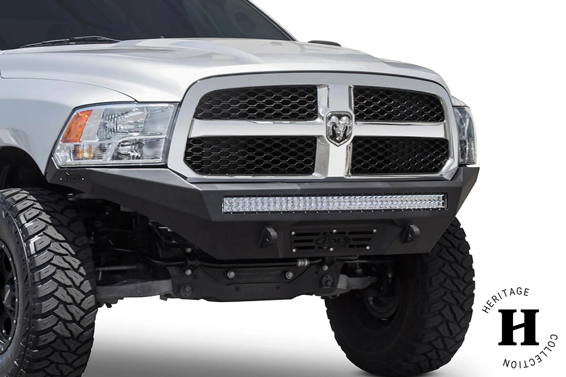 Addictive Desert Designs 2013-2018 Ram 1500 Stealth Fighter Front Bumper / Heritage - F501192770103 Addictive Desert Designs