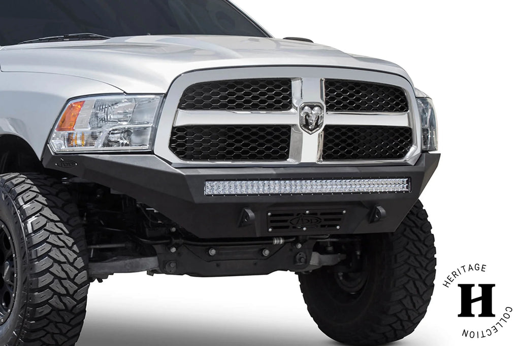 Addictive Desert Designs 2013-2018 Ram 1500 Stealth Fighter Front Bumper / Heritage - F501192770103