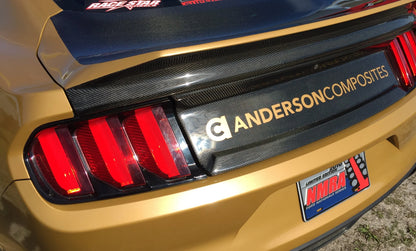 Anderson Composites 15-23 Mustang Double-Sided Carbon Fiber Decklid With Spoiler AC-TL15FDMU-SA-DS Anderson Composites