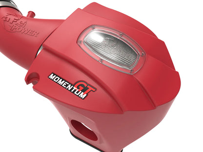 aFe Momentum GT Red Edition Cold Air Intake System w/Filter for 11-23 Dodge Challenger/Charger / Chrysler 300 (6.4L) - 51-72203-R aFe