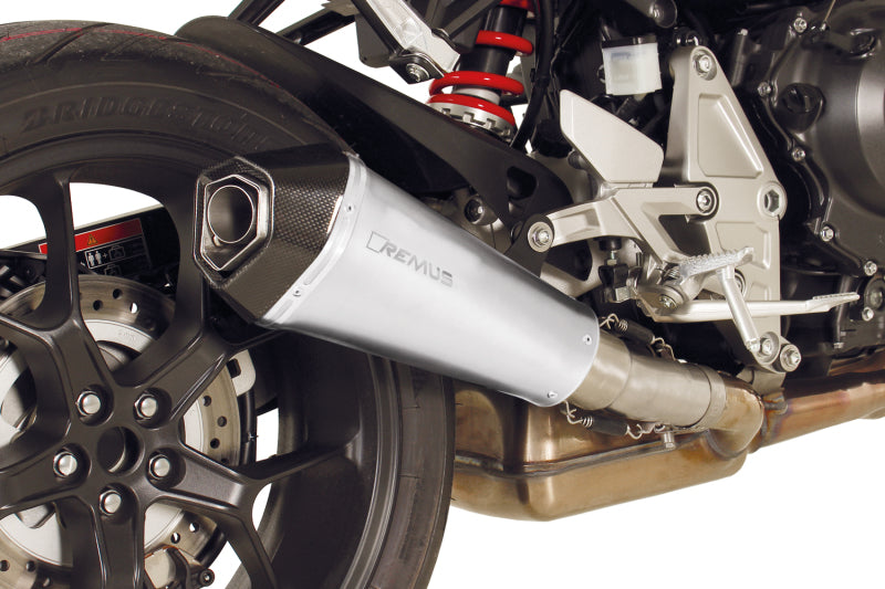 Remus 2018 Honda CB 1000 R SC80 107 kW (Euro 4) Hypercone Stainless Steel Slip On Remus