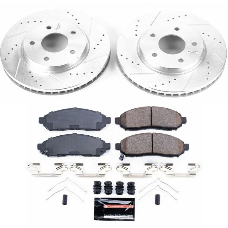 Power Stop 15-17 Chevrolet City Express Front Z23 Evolution Sport Brake Kit PowerStop