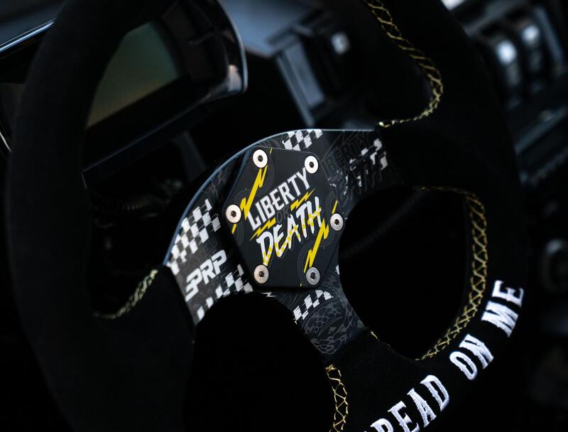 PRP Steering Wheel Center Cap Liberty or Death G100-TR3