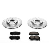 Power Stop 06-10 Hyundai Sonata Front Z23 Evolution Sport Brake Kit