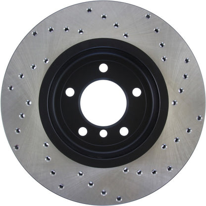StopTech 06-08 BMW Z4 Drilled Front Right Cryo Rotor Stoptech