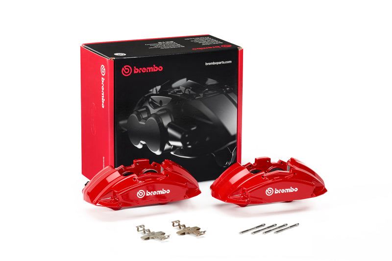 Brembo OE Hydraulic X-Style Brake Caliper - Red Brembo OE