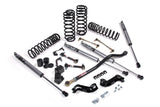 JKS Jeep JL J-Kontrol 3.5in 4Dr w/Fox 2.0 Performance Series Shocks STD Rate Coils