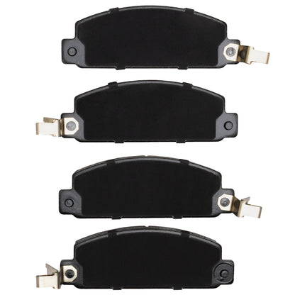 R1 Front Semi-Metallic Brake Pads 1976-1980 Chevrolet LUV - 2311-0134-00